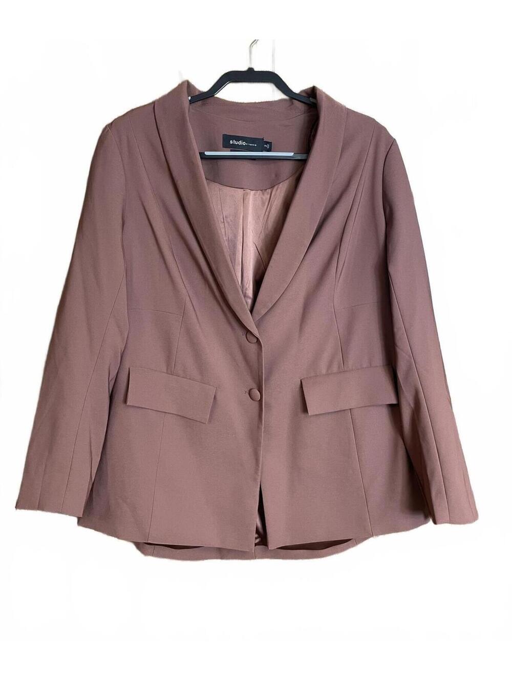 Torrid Studio brown blazer 2X
